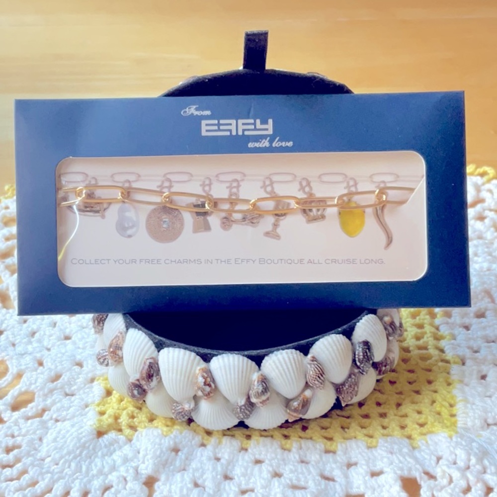 -🚢  EFFY  CHARM BRACELET 🚢 NWOT 🚢